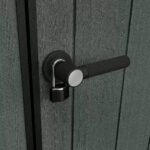 Keter 9x 7 Cortina Heavy Duty Plastic Pent Shed – Dark Green - Image 5