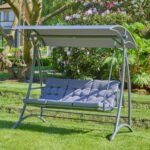 Alfresia 3 Seater Swing Seat with Cushions - Image 3