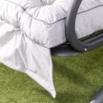Alfresia Roma 3 Seater Garden Swing Seat | Classic Cushions - Image 6