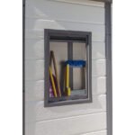 Keter 6 x 4 Manor Plastic Pent Garden Storage Shed – Beige - Image 7