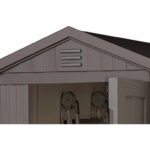 Keter 4×6 Factor Heavy Duty Plastic Garden Shed – Beige - Image 8