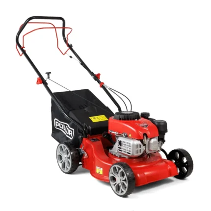 Petrol Lawnmower Self Propelled 132cc 4 Stroke 40CM Cutting Width 45L Grass Bag