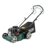 Self-Propelled Petrol Lawn Mower 132cc 40cm Cut 4-Stroke Engine 45L Grass Bag