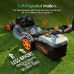 VonHaus Petrol Lawnmower 132cc, Self Propelled Lawn Mower for All Types of Grass - Image 7
