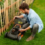 WORX Powershare Cordless Lawn Mower & Grass Trimmer Twin Pack x2 2.0Ah Battery - Image 8