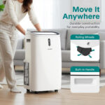 12,000 BTU Smart Portable Air Conditioner with WiFi – 3-in-1 - Image 2