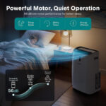 12,000 BTU Smart Portable Air Conditioner with WiFi – 3-in-1 - Image 3