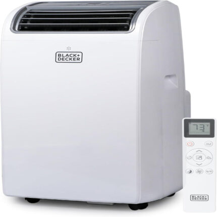 14,000 BTU Smart Portable Air Conditioner with Follow-Me Remote
