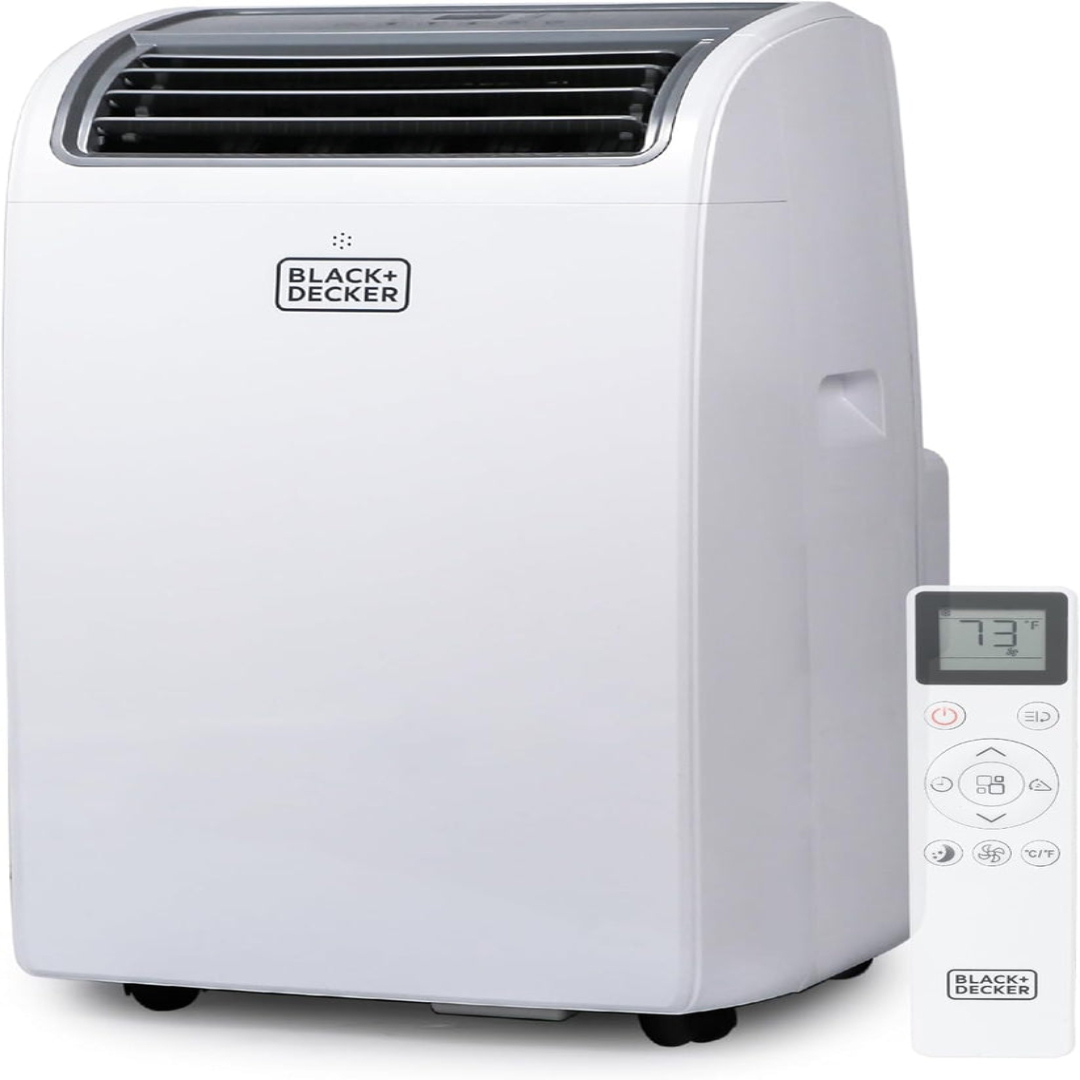 14,000 BTU Smart 3-in-1 Portable Air Conditioner 14,000 BTU Smart Portable Air Conditioner with Follow-Me Remote - Image 1