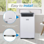 14,000 BTU Smart Portable Air Conditioner with Follow-Me Remote - Image 5