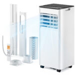 9,000 BTU Portable Air Conditioner with Dehumidifier & Fan