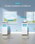 9,000 BTU Portable Air Conditioner with Dehumidifier & Fan - Image 6