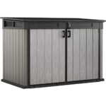 Keter 6′ x 3′ Oakland Grande Store Heavy Duty Plastic Shed – Grey