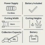 Erbauer EXT ELM18-Li Cordless 36V Lawnmower - Image 12