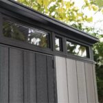 Keter Artisan 9x7 ft Pent Grey Plastic 2 door Shed with floor & 1 window - Image 2