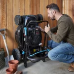 Mac Allister MLMP550SP46-M&S 140cc Petrol Rotary Lawnmower - Image 7