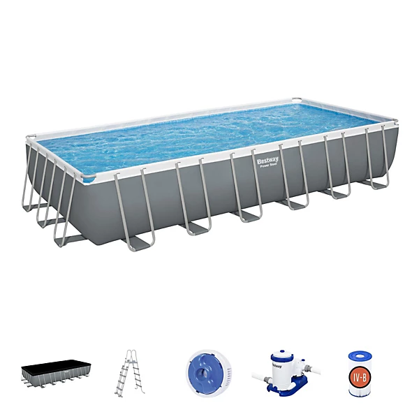 bestway-24ft-power-steel-above-ground-swimming-pool-frame-swimming-pool6941607346365_01c_MP.webp Bestway 24ft Power Steel Above Ground Swimming Pool, Frame Swimming Pool - Image 1