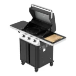 GoodHome Attaia Black 3 burner Gas BBQ - Image 3