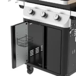 GoodHome Attaia Black 3 burner Gas BBQ - Image 6
