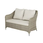 GoodHome Hamilton Cappuccino Rattan effect Metal 4 Seater Coffee set - Image 5