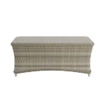GoodHome Hamilton Cappuccino Rattan effect Metal 4 Seater Coffee set - Image 7