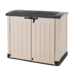 Keter Store-it-out ARC Beige & brown 1200L Garden storage box 1200mm 1460mm - Image 3