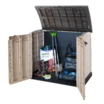 Keter Store-it-out ARC Beige & brown 1200L Garden storage box 1200mm 1460mm - Image 5