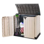 Keter Store-it-out ARC Beige & brown 1200L Garden storage box 1200mm 1460mm - Image 6